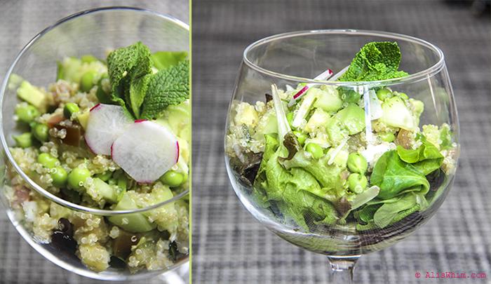 quinoa green salad