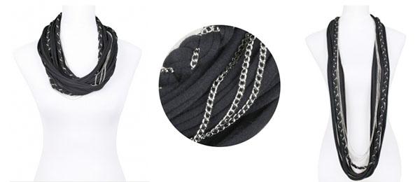 saako collar modelo chloe negro cadenita