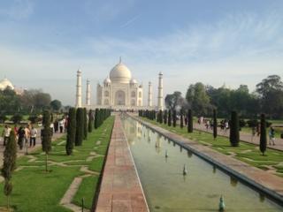 FRENTE A FRENTE CON EL TAJ MAHAL