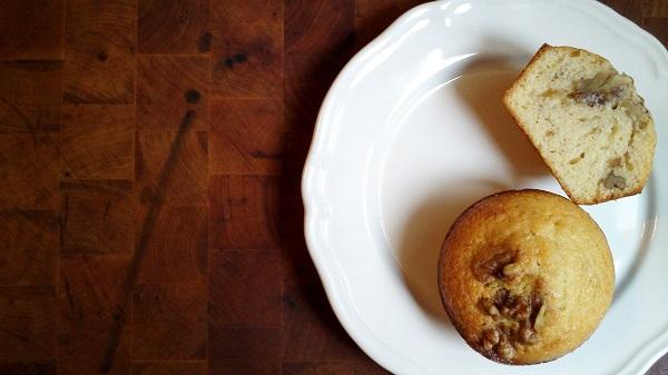 cambios + magdalenas de limón con nueces