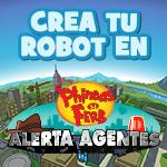 crear un robot con alerta agentes juego online de Phineas y Ferb