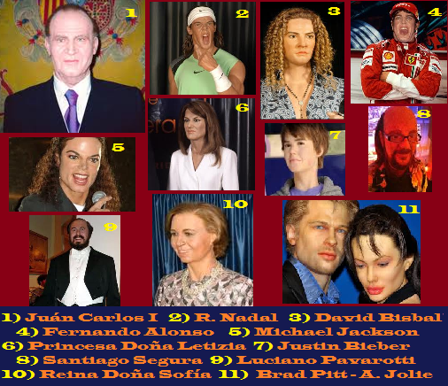 Museo (le llaman) de Cera de Madrid...