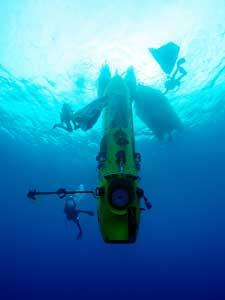 submarino de James Cameron Deepsea Challenger