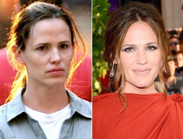 Antes y después de un make up