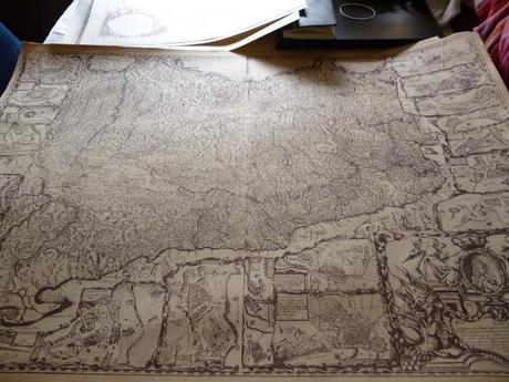 BARCELONA  ,CURIOSOS FACSÍMILS... MAPAS ANTIGUOS...28-03-2013...