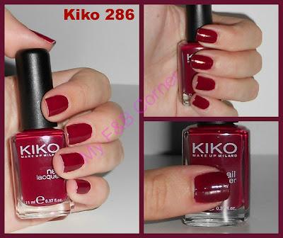 Esmaltes - Kiko Swatches - Nail laquers