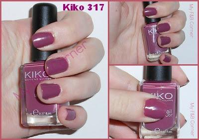 Esmaltes - Kiko Swatches - Nail laquers