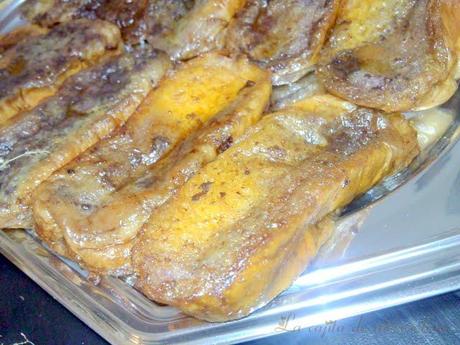 Torrijas de vino y leche