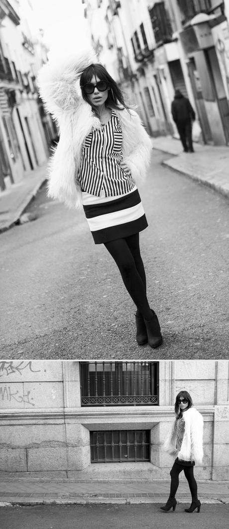 black & white, white & black...