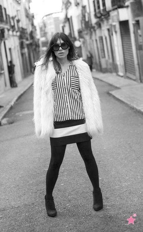 black & white, white & black...