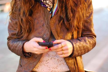 Embossed leather Embossed leather