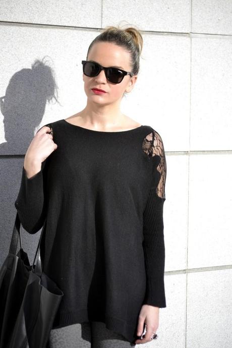 Outfit Low Cost: Black Lace