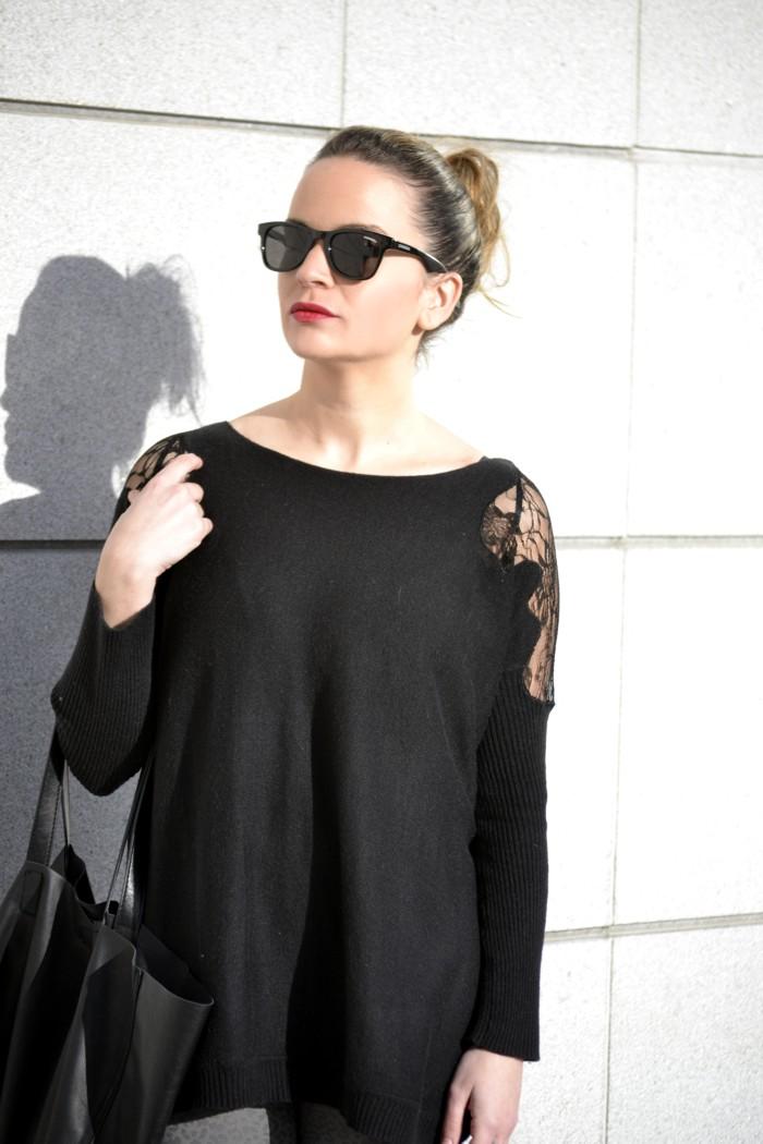 Outfit Low Cost: Black Lace