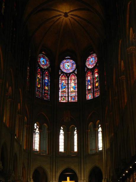 París en Octubre. Catedral de Notre Dame (Interiores)