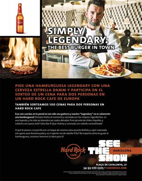HARD ROCK CAFÉ LEGENDARY. HARD ROCK CAFÉ LEGENDARY.