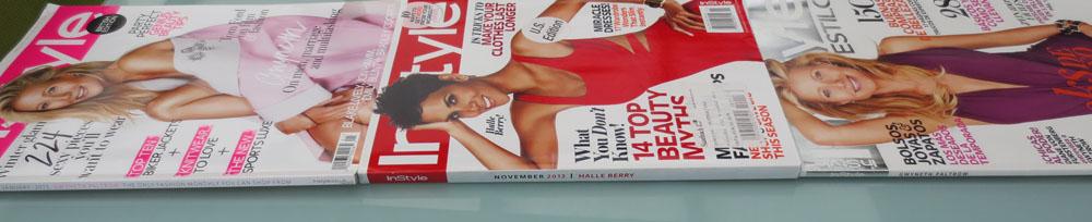 Comparativa: Revista In Style ediciones española, inglesa y americana