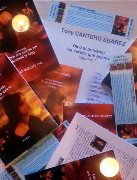 I- OLEO AL PONIENTE: LOS VERSOS QUE QUIERO. – El Prologo de Fernando Sabido Sánchez – Dirección para pedidos. Afiche Oleo al Poniente - Los Versos que quiero by Tony Cantero Suárez