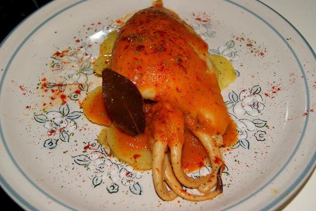 Sepia Estofada con Patatas