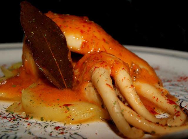 Sepia Estofada con Patatas