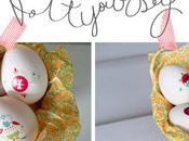 Huevos Pascua decorados tatuajes