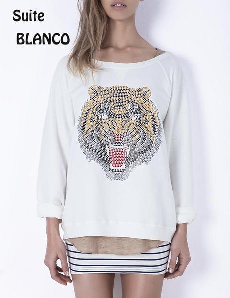 IRON GIRL TIGER SWEATER