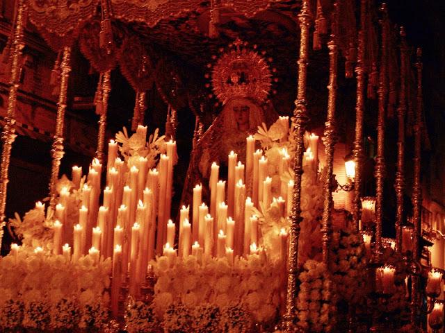 María Santísima de la Caridad en su Soledad, en Arfe..