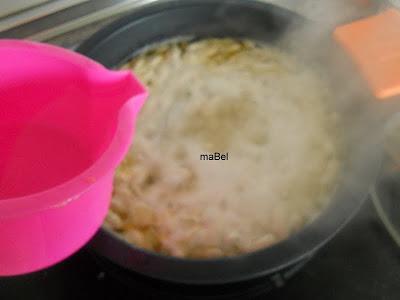 Faba de Lourenza con bacalao y aioli de azafran