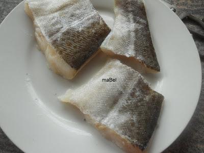 Faba de Lourenza con bacalao y aioli de azafran