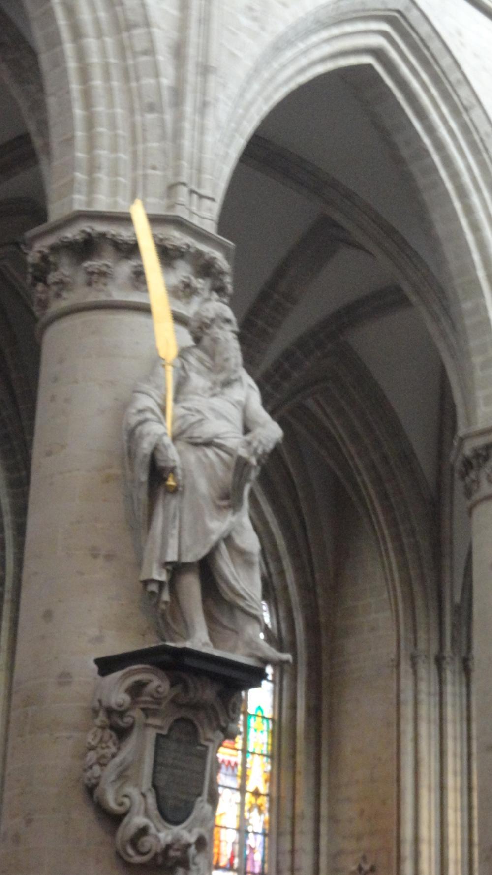 Columna Catedral San Miguel y Santa Gudula