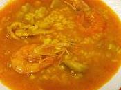 Receta arroz caldoso marisco