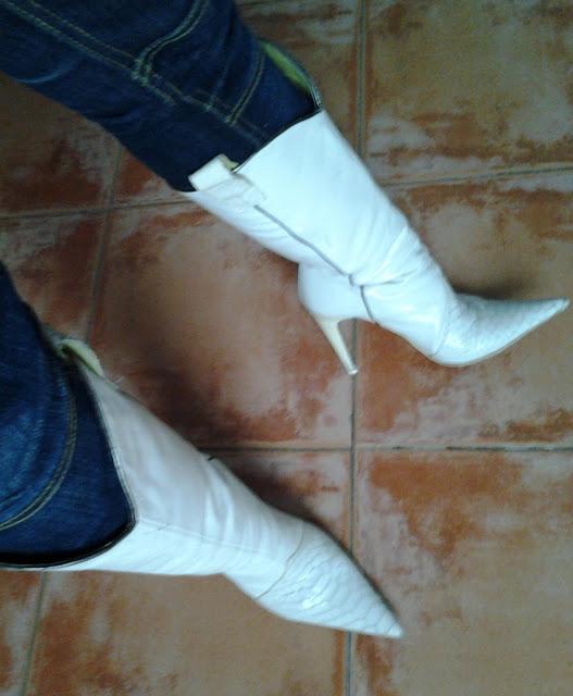 Vuelven las botas blancas!!!!