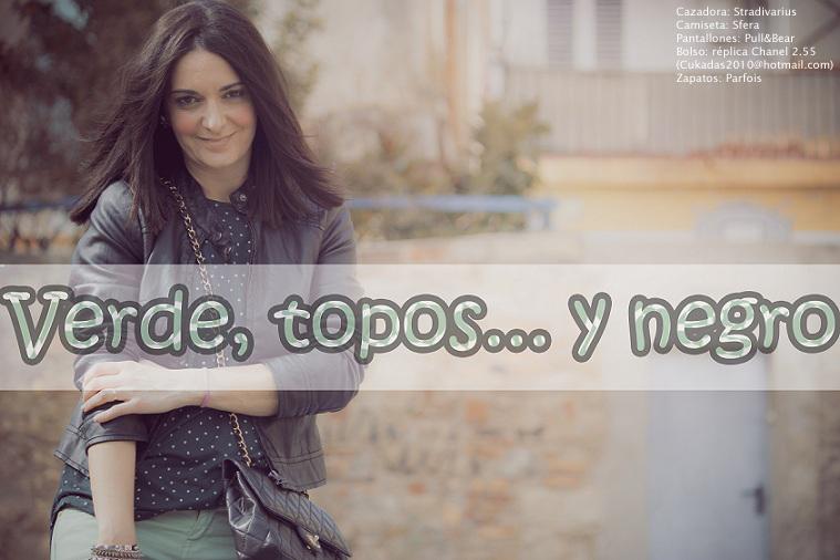 Verde, topos... y negro