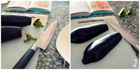 Berenjenas gratinadas con mozzarella Berenjenas gratinadas con mozzarella