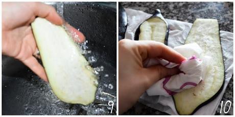 Berenjenas gratinadas con mozzarella Berenjenas gratinadas con mozzarella