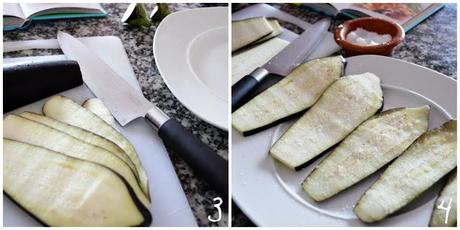 Berenjenas gratinadas con mozzarella