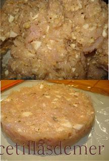 HAMBURGUESAS DE POLLO