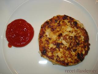 HAMBURGUESAS DE POLLO