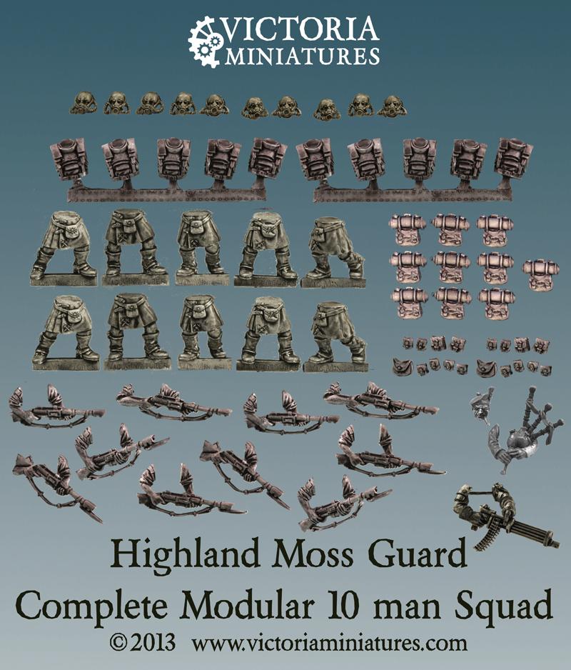 Nuevo Highland Guard Squad Pack