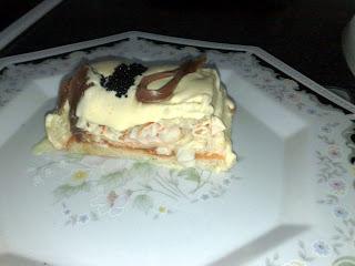 PASTEL DE SALMÓN Y GAMBAS