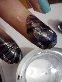 Manicura al agua!