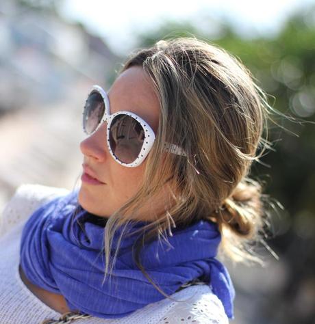 Mónica Sors, Royal blue touch, fashion accessories, fashion blogger,  Mes Voyages à Paris