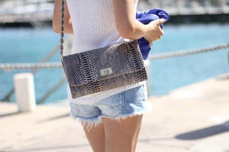 Denim shorts, blogger, Mónica Sors, Mes Voyages à Paris