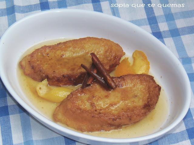 TORRIJAS PARA DIABÉTICOS