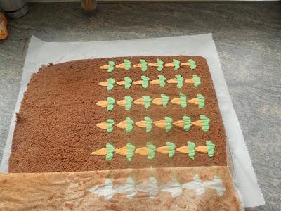 Deco Roll - Tronco de pascua dibujado