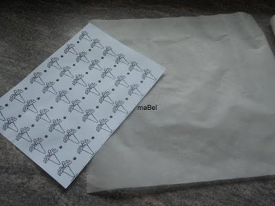 Deco Roll - Tronco de pascua dibujado