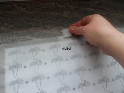 Deco Roll - Tronco de pascua dibujado