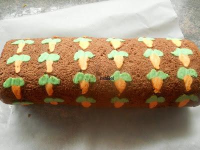 Deco Roll - Tronco de pascua dibujado