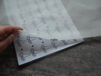 Deco Roll - Tronco de pascua dibujado