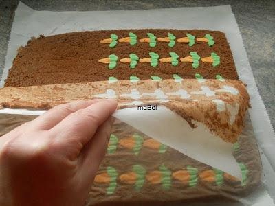 Deco Roll - Tronco de pascua dibujado