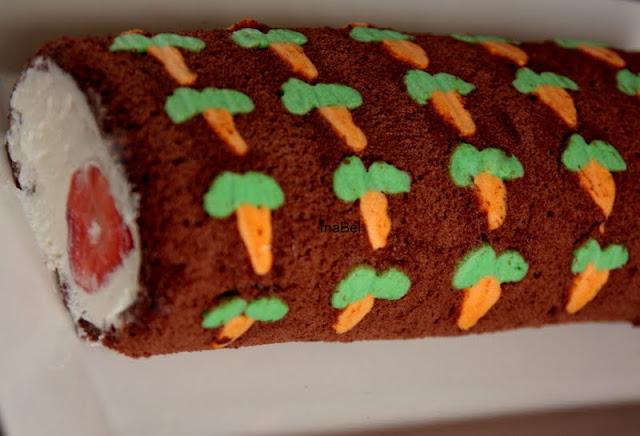 Deco Roll - Tronco de pascua dibujado